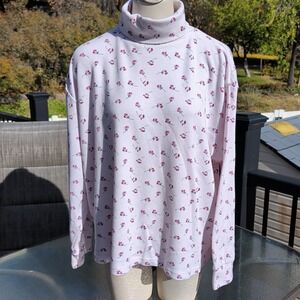 Golden Touch Women's Lot Of 2 Turtle Neck Tops 3xl Fits Like L Or XL